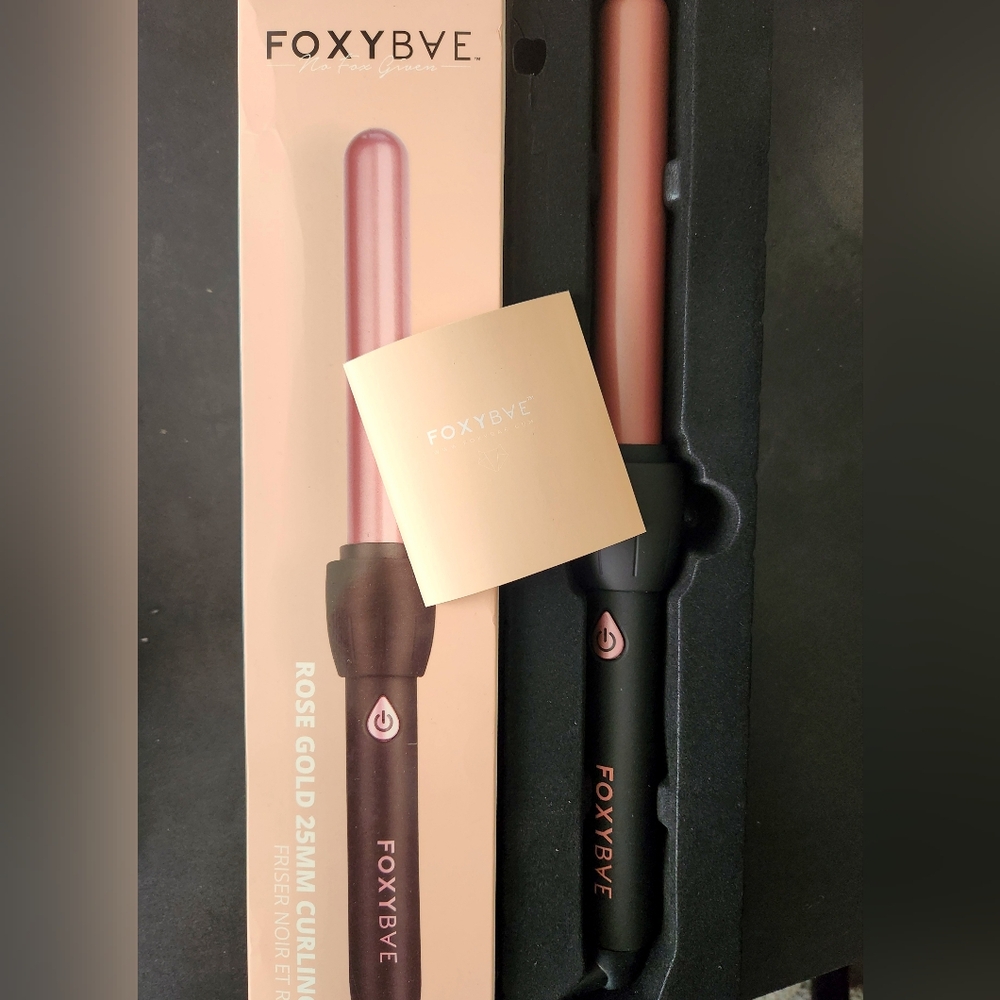 Foxybae Rose Gold 25mm Curling Wand